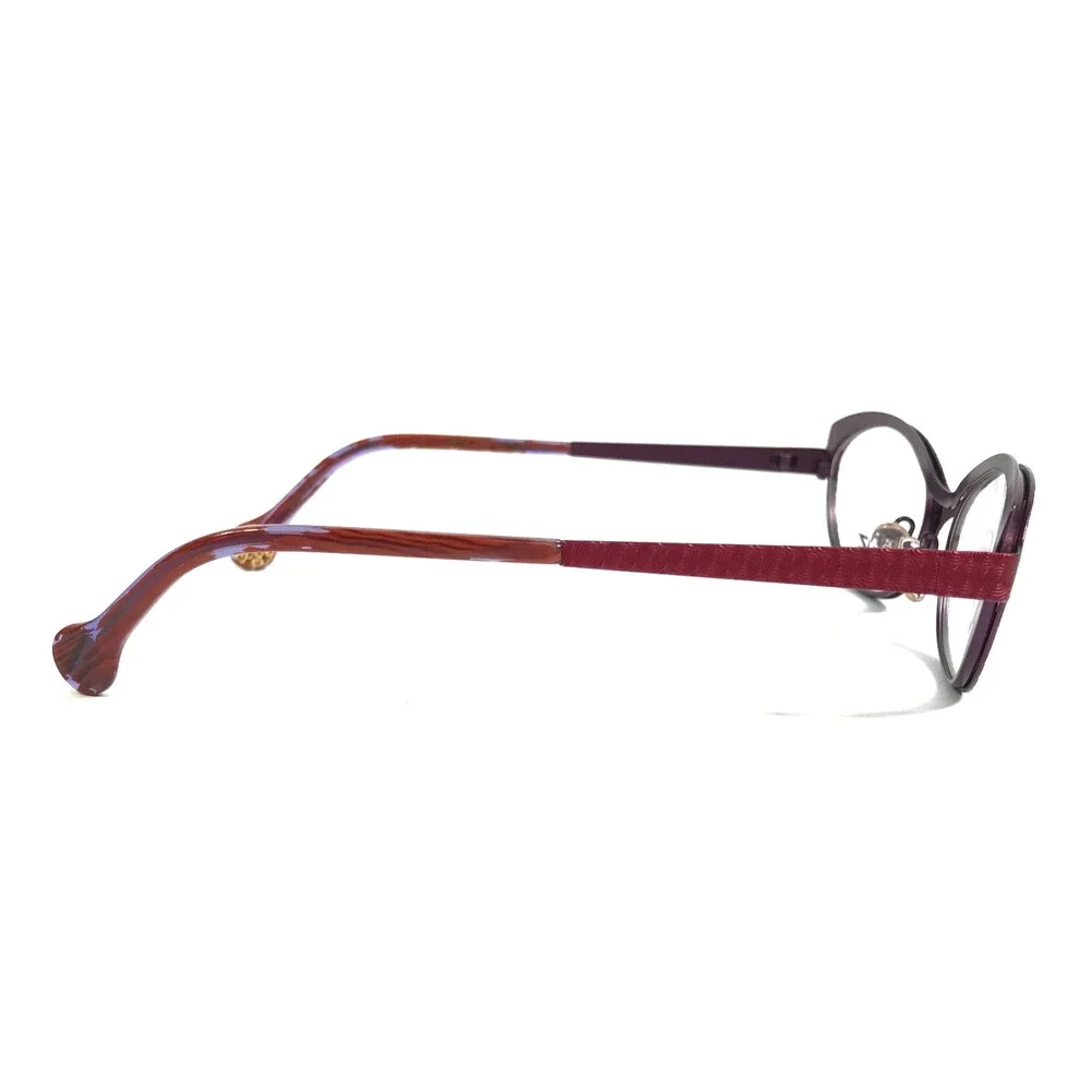 BOZ Eyeglasses Frames VISTA 3070 Red Purple Cat Eye Full Rim 52-17-140